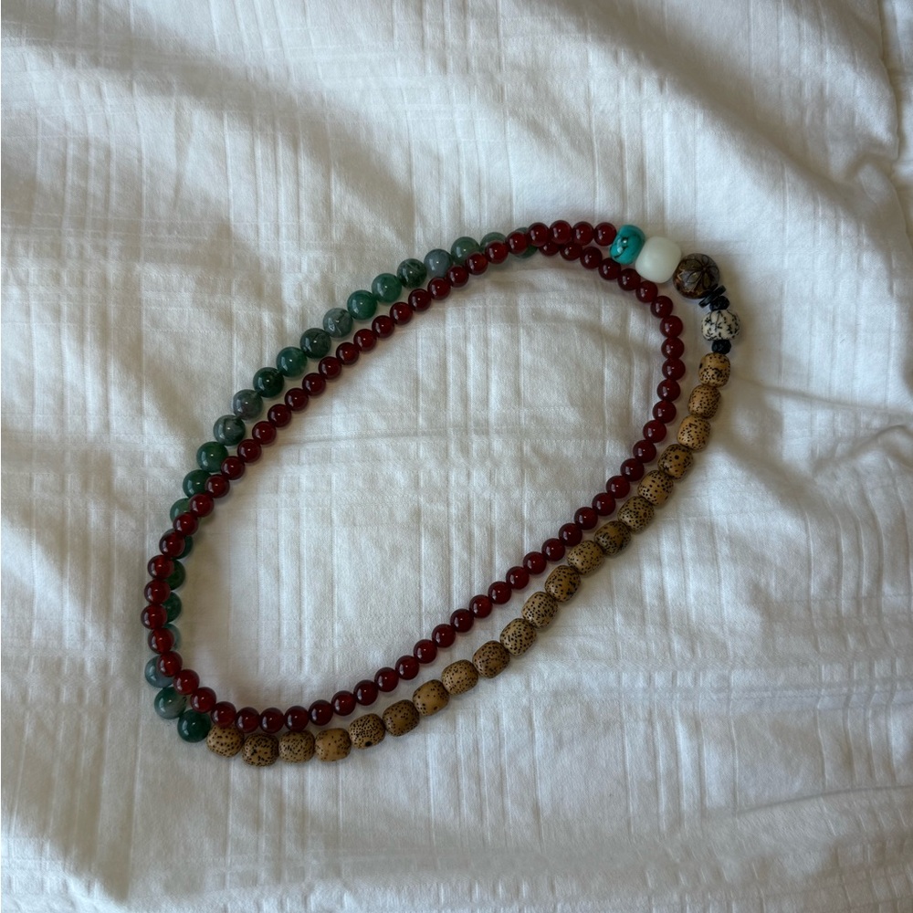 Stackable Multi-Wrap Natural Stone Seeds Beaded B… - image 5